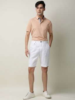 Rare Rabbit - Camer White Shorts