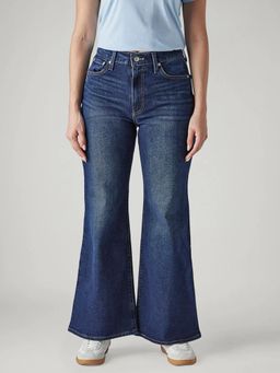 Levi's - Womens Blue Solid Jeans