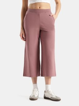 Jockey - Pink A150 Womens Super Combed Cotton Rich Elastane Culotte