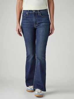 Levi's - Womens Blue Solid Jeans