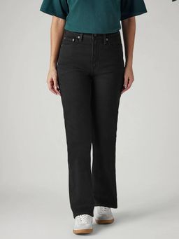 Levi's - Womens Black Solid Jeans