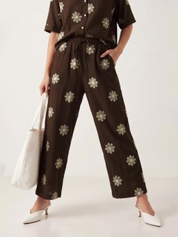 max - Womens Embroidered Trouser