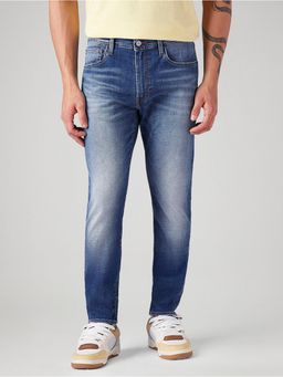 Levi's - Men's 512 Blue Slim Tapered Fit Mid Rise Jeans