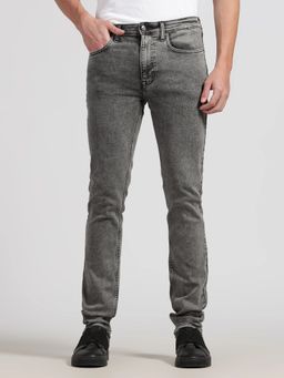 Calvin Klein - Heavy-Wash Skinny Fit Mid Rise Jeans