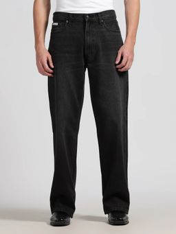 Calvin Klein - Mid-Wash Loose Fit Mid Rise Jeans