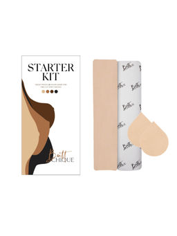 ButtChique - Beige Starter Kit Pre-Cut Body Tape Strip and Nipple Pasties (Set of 2)