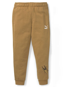 Puma - Small World Prime Unisex Kids Brown Jogger