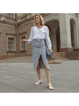 Saint G - Off White Leather Loafers