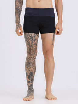 Black Panther - Men's U-Front Swimming Trunk-U 213