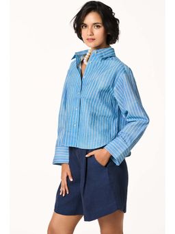TERRA LUNA - Roxy Blue Shirt