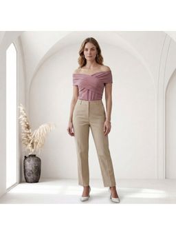 AAREIN - Pink Polyester Solid Top