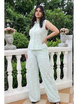 Salsa Jeans - Green Polyester Embellished Shirt