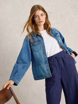 White Stuff - Blue Camille Denim Jacket