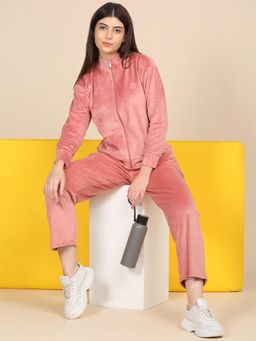 Sweet Dreams - Pink Solid Sweatshirt and Pant