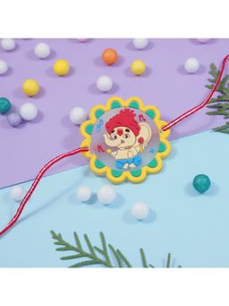 I Jewels - Fancy Cartoon Kids Rakhi with Roli Chawal For Bro/Brother/Bhai