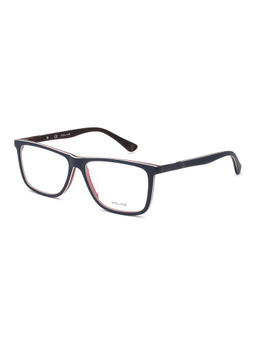 Police - Square VPL466K549DDMFR Blue Large Eyeglass Frames