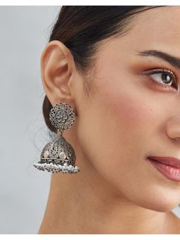 Fabindia - Silver Jhumka Earrings