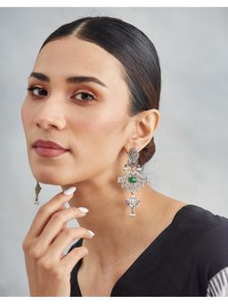 Fabindia - Silver Dangler Earrings