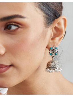 Fabindia - Silver Jhumka Earrings