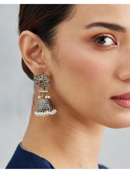 Fabindia - Silver Jhumka Earrings