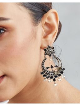 Fabindia - Silver Chandbali Earrings
