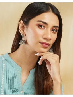 Fabindia - Silver Jhumka Earrings