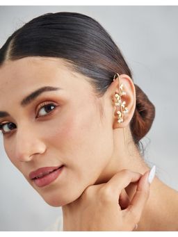 Fabindia - White Ear Pin Earrings