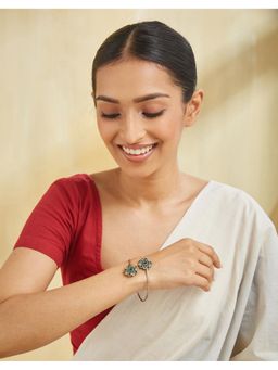 Fabindia - Multi-Color Silver Adjustable Kada