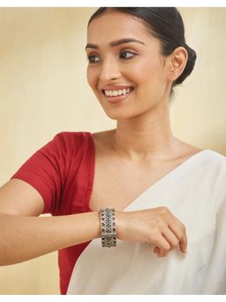 Fabindia - Silver Metal Openable Kada (2.6)