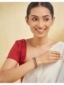 Fabindia - Pink Metal Openable Bangle (2.6)