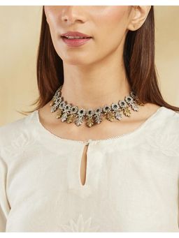 Fabindia - Metal Multi-Color Short Necklace
