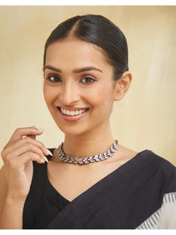 Fabindia - Metal Short Pink Necklace