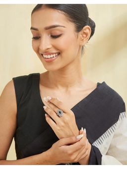 Fabindia - Black Metal Adjustable Ring
