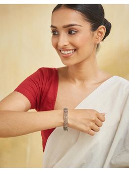 Fabindia - Multi-Color Metal Openable Bangle (2.6)