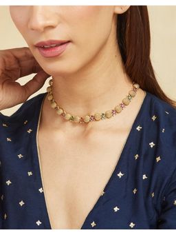 Fabindia - Gold Metal Short Necklace