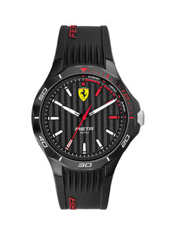 Scuderia Ferrari - Black Silicon Pvd Watch