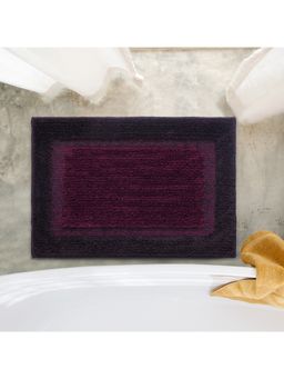 Saral Home - Elyesse Striped Door Mat Purple