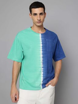 Free Authority - Multi-Color Colorblock Oversize T-Shirt for Men