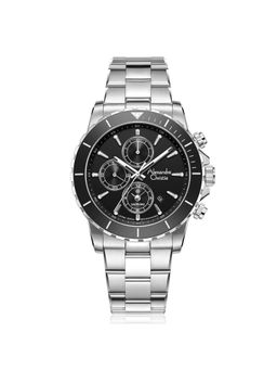 Alexandre Christie - Men 25th Anniversary Black Dial Analog Watch - 6141XXVMSSBA (M)