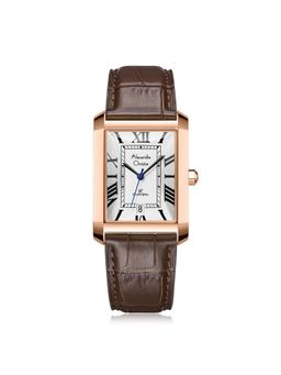 Alexandre Christie - Men Classic Steel White Dial Analog Watch - 8714MDLRGSL (M)