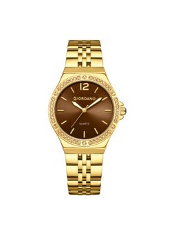 Giordano - Women Quartz Brown Dial Analog Watch - GZ-60159 (M)