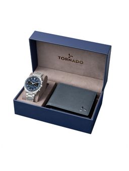 Tornado - Men Set Box Blue Dial Analog Watch - T25104S-SBSN-N (M)