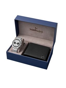 Tornado - Men Set Box White Dial Analog Watch - T25104S-SBSW-B (M)