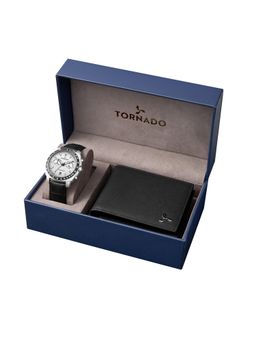 Tornado - Men Set Box White Dial Analog Watch - T25104S-SLBW-B (M)