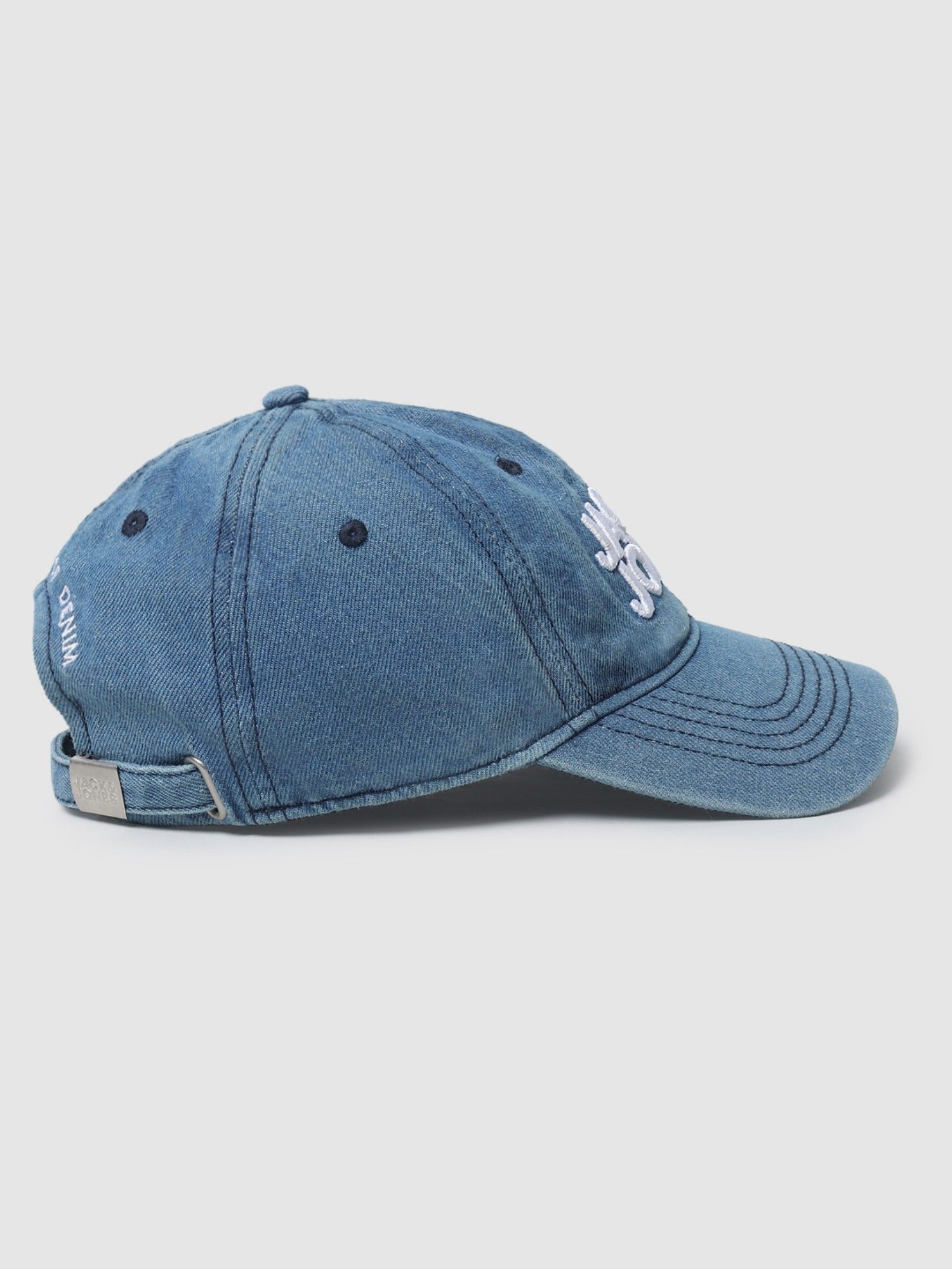 Buy Jack & Jones Blue Denim Baseball Cap Online