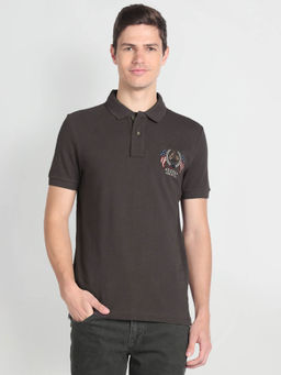 U.S. Polo Assn. Denim Co. - Solid Muscle Fit Polo T-Shirt