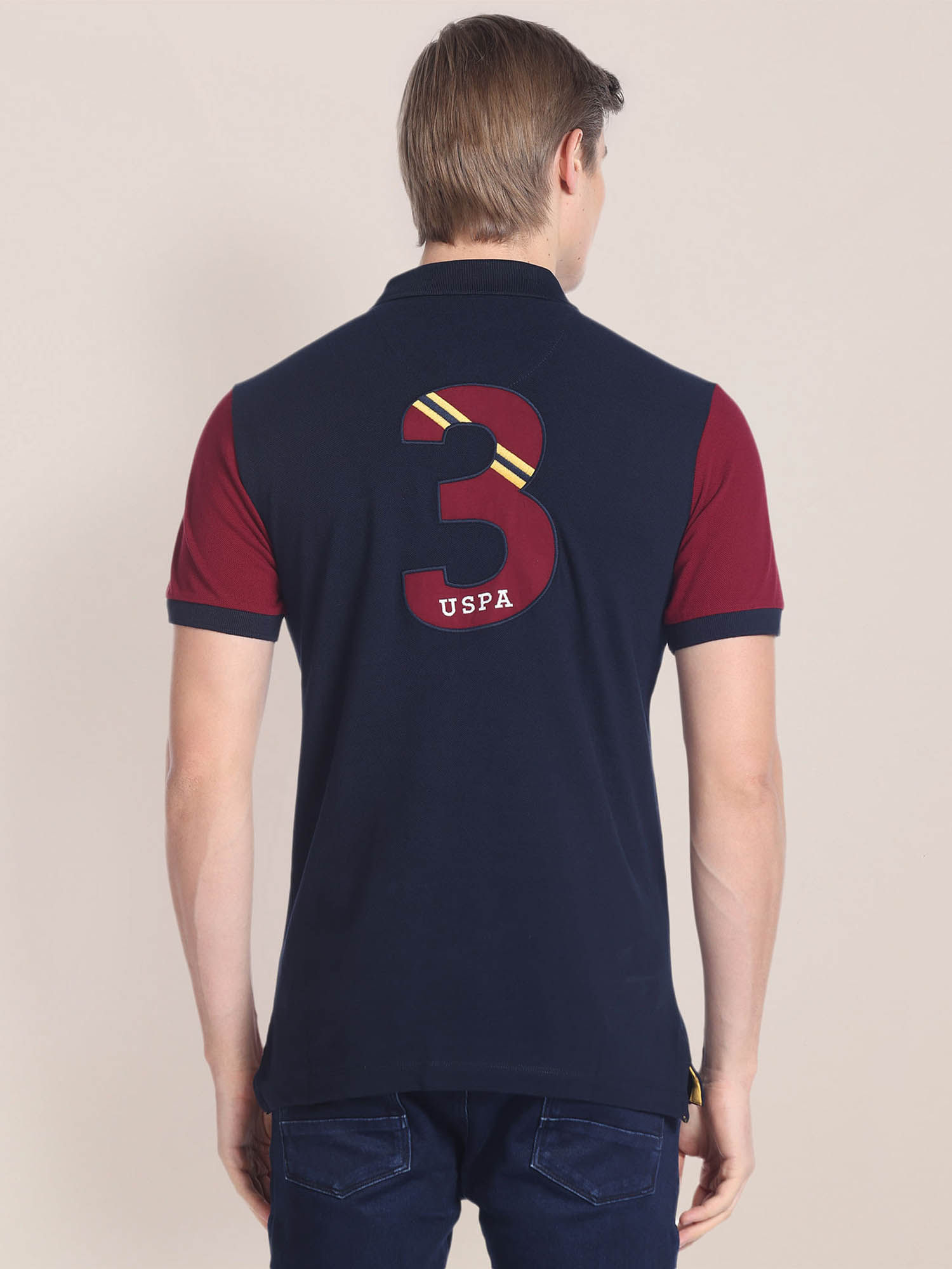 Buy U.S. POLO ASSN. Iconic Number Varsity Polo T-Shirt Online