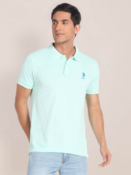 U.S. POLO ASSN. - Solid Pique Polo T-Shirt