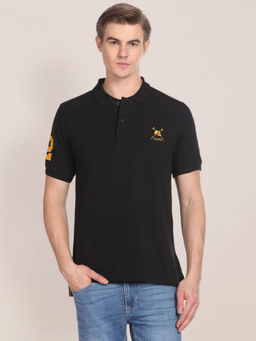 U.S. POLO ASSN. - Solid Slim Fit Polo T-Shirt