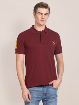 U.S. POLO ASSN. - Solid Slim Fit Polo T-Shirt